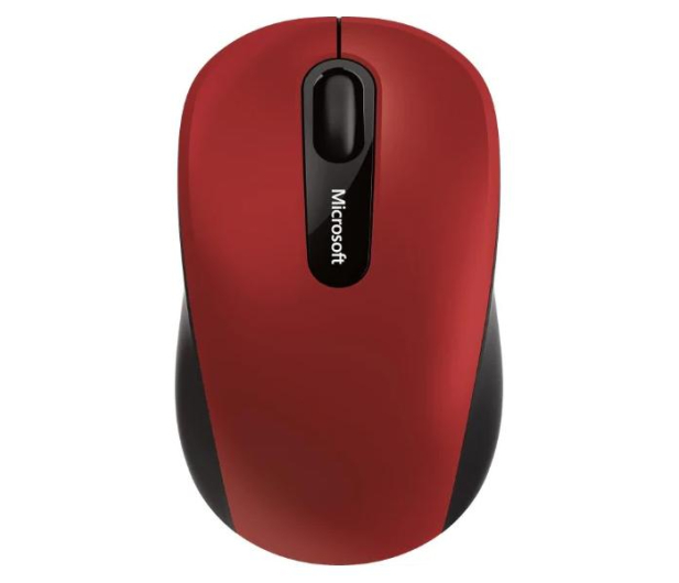 Microsoft Bluetooth Mobile Mouse 3600 Czerwony - 392045 - zdjęcie